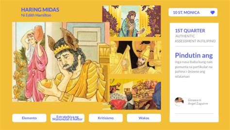 Pagsusuri sa Haring Midas By: 10.
